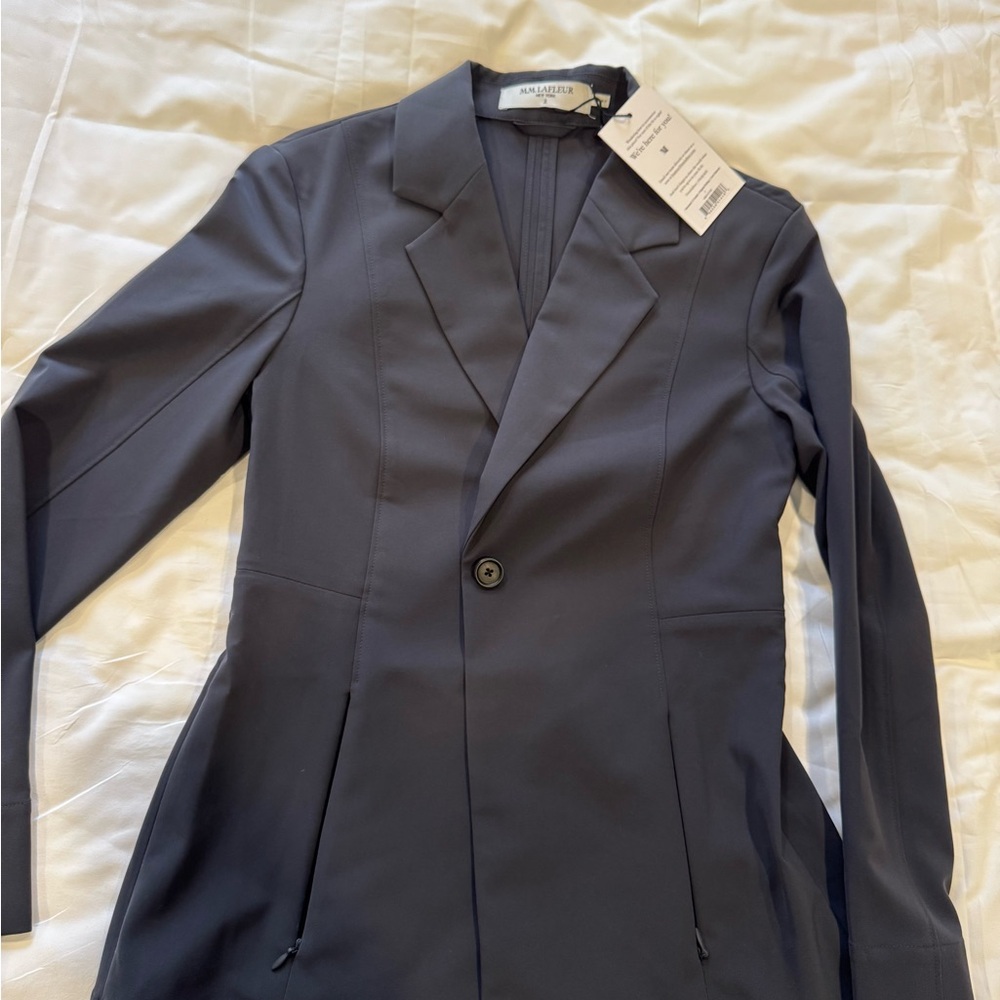 NWT MM Lafleur Navy Blazer